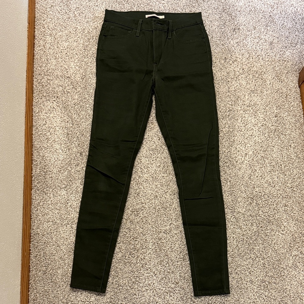 Women's Levi’s Olive Skinny Jeans